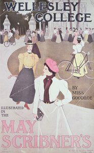 Wellesley College, di Miss Goodloe, illustrazione di copertina per Scribner